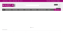 Desktop Screenshot of marcabox.com